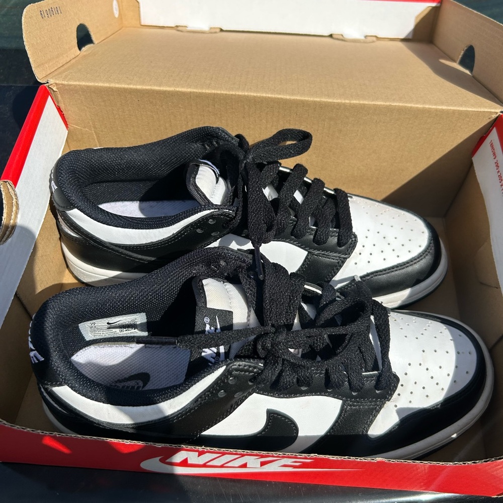 Panda dunks size 7
